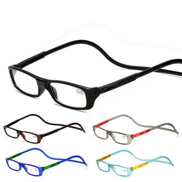 Folding Fashion Halter Reading Glasses Magnet Foldable And Convenient Glasses For The Elderly Men And Women